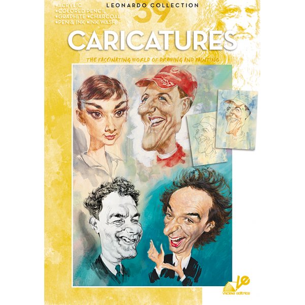 Bok Litteratur Leonardo - Nr. 39 Caricatures