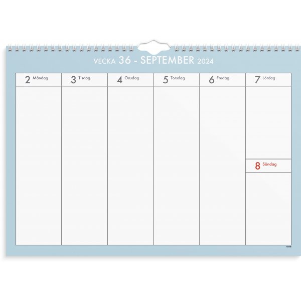Väggkalender 25/26 - Veckoplan Väggkalender 25/26 - Veckoplan
