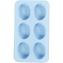 Silikonform 7,7 x 6 x 2,4 cm 6 x 100 ml - Næringsmiddelgodkjent Silikonform 7,7 x 6 x 2,4 cm 6 x 100 ml - Næringsmiddelgodkjent