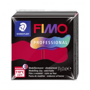 Modellera Fimo Professional 57 g - Karminr�d