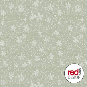 Vaxduk med Blad motiv - Gr�n