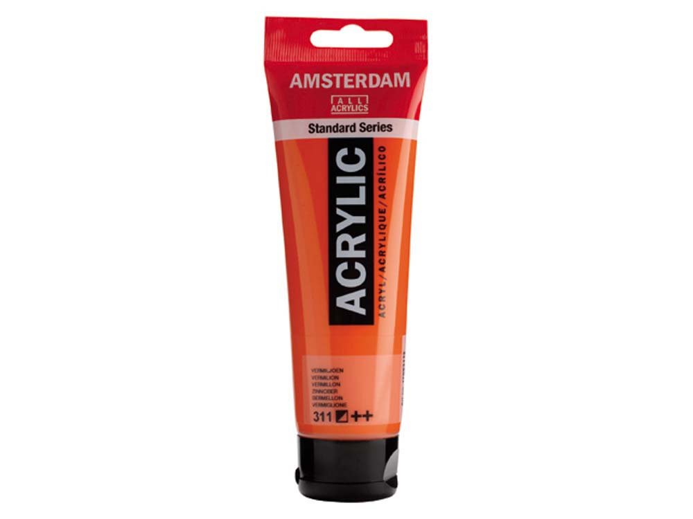 Amsterdam Akrylmaling 120 ml - Cinnober - Akrylfarver, Kunstnerfarver