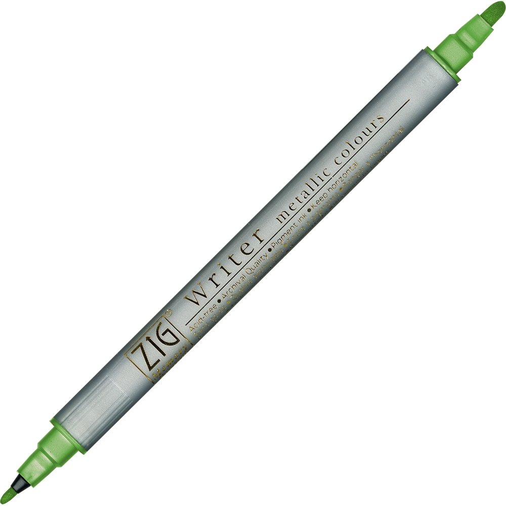 Metallic Writer - Lysegrøn - Tuschpenne, Penne, Penne, kridt & tusch