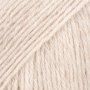 DROPS Fabel Uni Colour garn 50g - Vit sand (124)