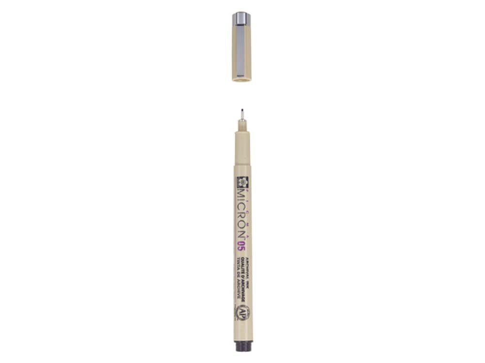 Pigma Micron (05) Sort - 0,45 mm - Fineliners, Penne, Penne, kridt & tusch