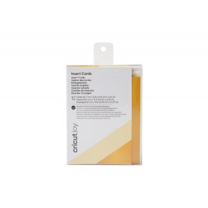 Instickskort Cricut Joy 12-pack - Gräddvit/Holo Instickskort Cricut Joy 12-pack - Gräddvit/Holo
