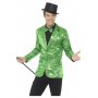 Paljett jacka - Grn - Medium