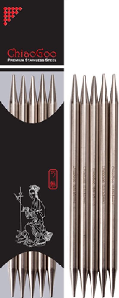 Strømpepinde Metal SS 15 cm - 4,5 mm - Strikkepinde, Strikkepinde, Strikning, Strikke, hækle, knytte og væve