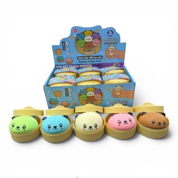 Mystery Squishy Dumpling Panda Edition