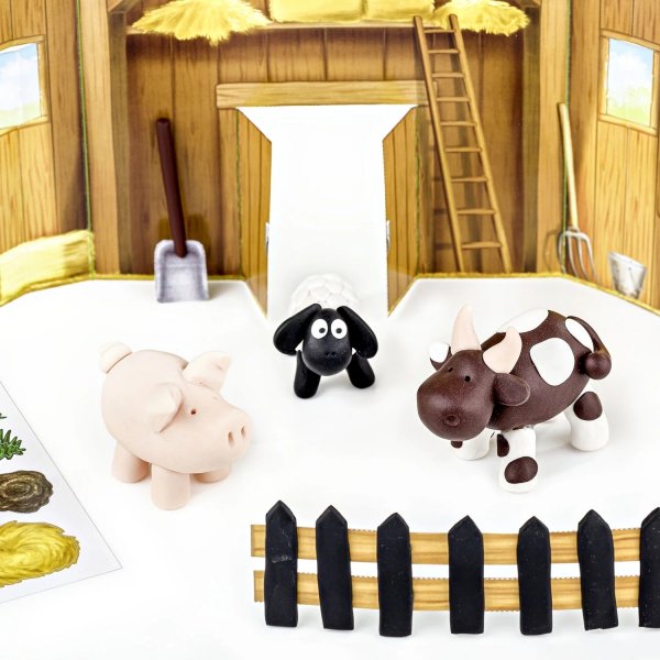 Modellereset Fimo Kids Form&Play - Bondgård Modellereset Fimo Kids Form&Play - Bondgård