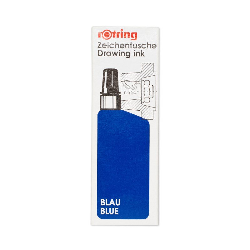 Ink Rotring - Blå - Tusch & Blæk, Kunstnerfarver