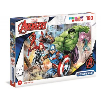 Barnepuslespill 180 brikker - Avengers