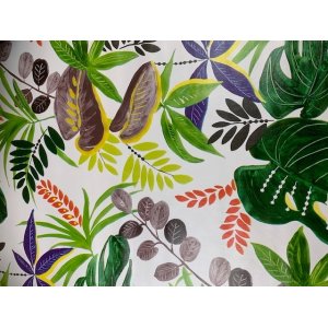 Vaxduk svensk djungel 140 cm