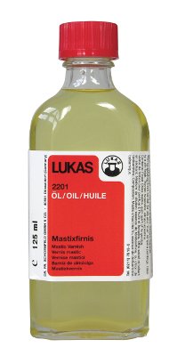 Fernis Lukas 125 ml - Mastixfernis - Medium til oliemaling, Malermedium, Fernis og kunstner medier til kunstmaling
