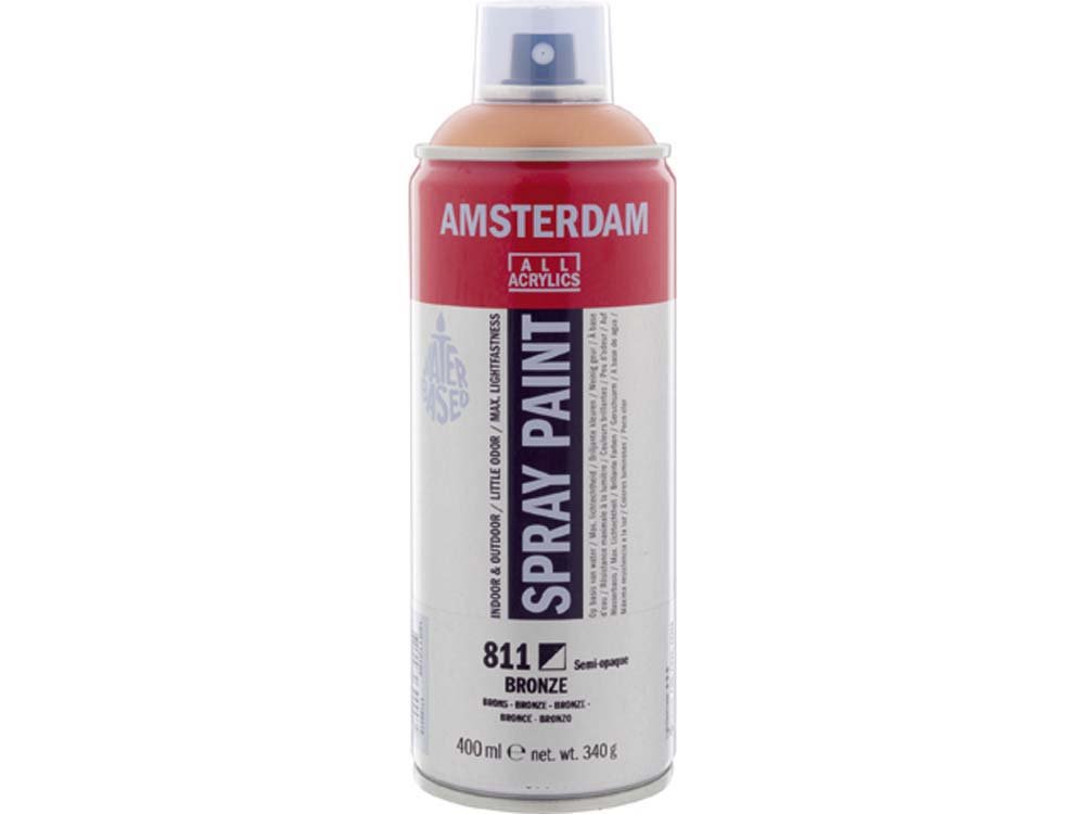 Amsterdam Spray 400 ml - Bronze - Spraydåser, Spraymaling, Hobbyfarve