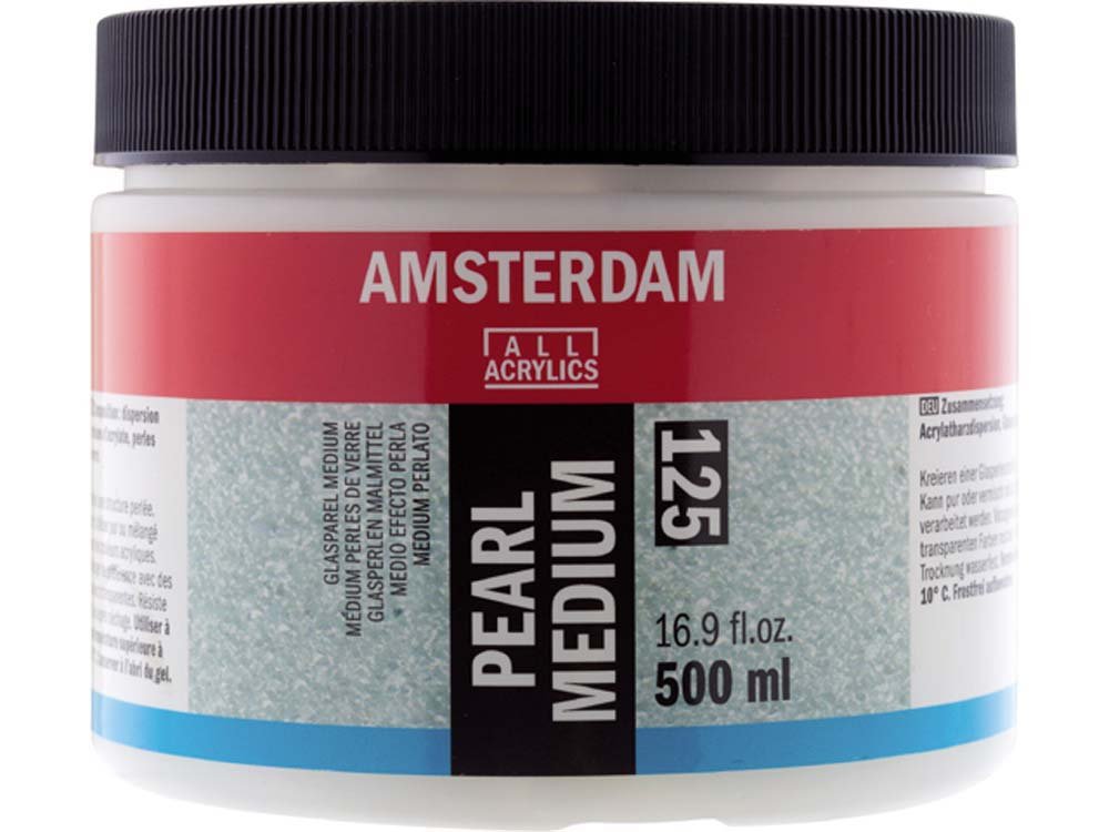 Perlemorsmedium Amsterdam - 500 ml - Akrylmedier, Malemedium, Lakk & malingsmedier