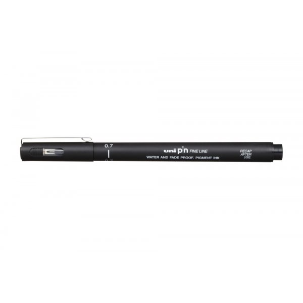 Uni Pin Fine Line 0,7 mm - Black (46)