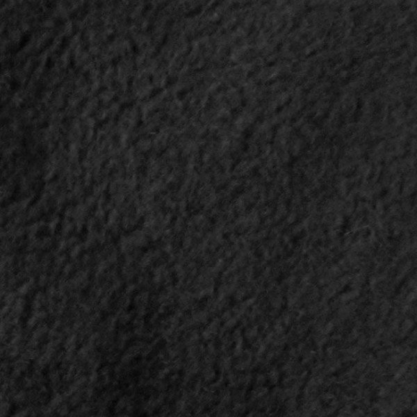 Fleece Fnugfri Sort - 150 cm - Fleece stof, Beklædningsstoffer, Stof