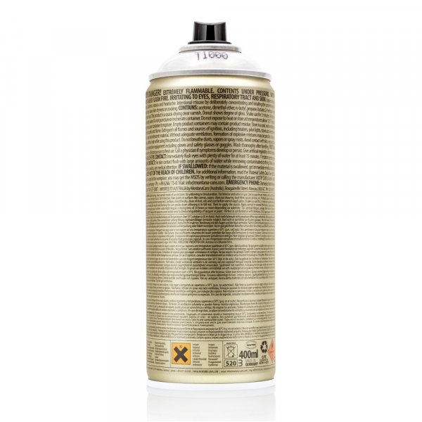 Spraylack - Blank, halvblank eller matt - Montana - 400 ml Spraylack - Blank, halvblank eller matt - Montana - 400 ml