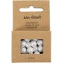 Vaxpärlor pärlemor 8 mm 22 st Vaxpärlor pärlemor 8 mm 22 st