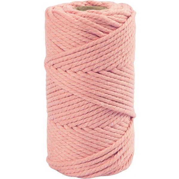 Makramégarn - rosa - Ø4 mm - 55 m Makramégarn - rosa - Ø4 mm - 55 m