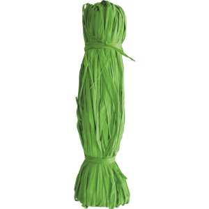 Raffia i mörk vårgrön, 50 g Raffia i mörk vårgrön, 50 g