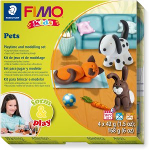 Modelerset Fimo Kids Form&Play - Kjledyr