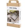 DIY Kit Resingjutning, Fyrkantig bricka med terrazzo