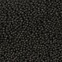Rocaillepärlor 1,7 mm Matt Frozen Svart 25 g Rocaillepärlor 1,7 mm Matt Frozen Svart 25 g