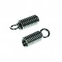 L�sanordningar f�r l�derband � 2 mm - silverf�rgad