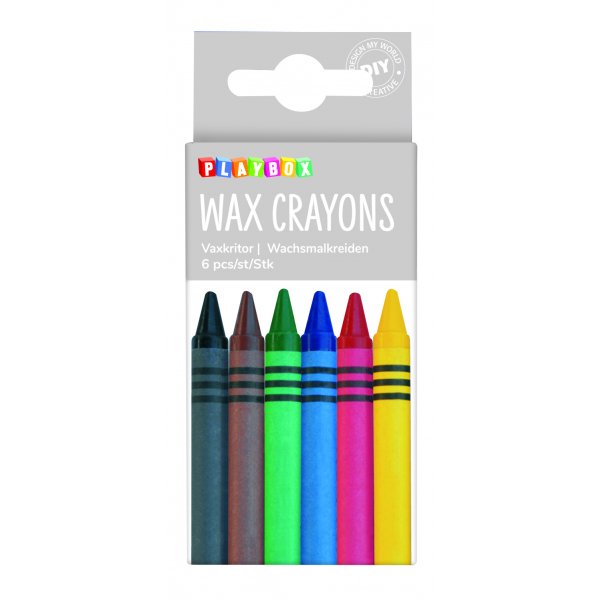 Vaxkrita 6 st smal Vaxkrita 6 st smal