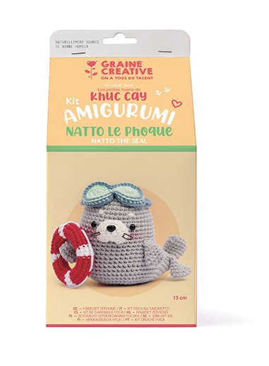 Amigurumi-kit säl Amigurumi-kit säl