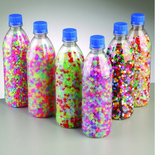 Nabbi perleplate 9 cm - hvit 2 stk. bland stjerne / sekskantet Nabbi perleplate 9 cm - hvit 2 stk. bland stjerne / sekskantet