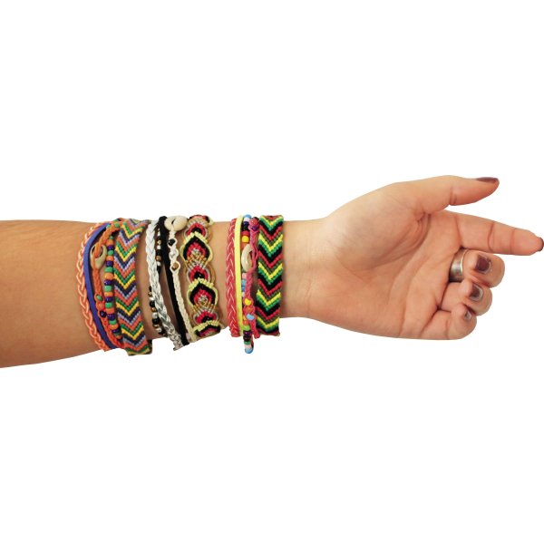 Set för brasilianska armband med snäckor och pärlor 11 x 13 cm Set för brasilianska armband med snäckor och pärlor 11 x 13 cm