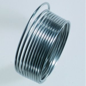 Aluminiumstråd Ø1 mm - Sølv 50 m/~ 105 g