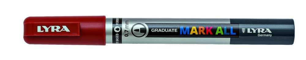 Mark All 0,7 mm Brown - Lyra Mark All, Markers, Penne, Penne, kridt & tusch