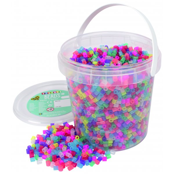 R�rp�rlor glittermix i hink - 5000 st