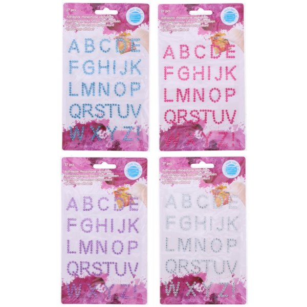 Alfabetstickers - 27-pack