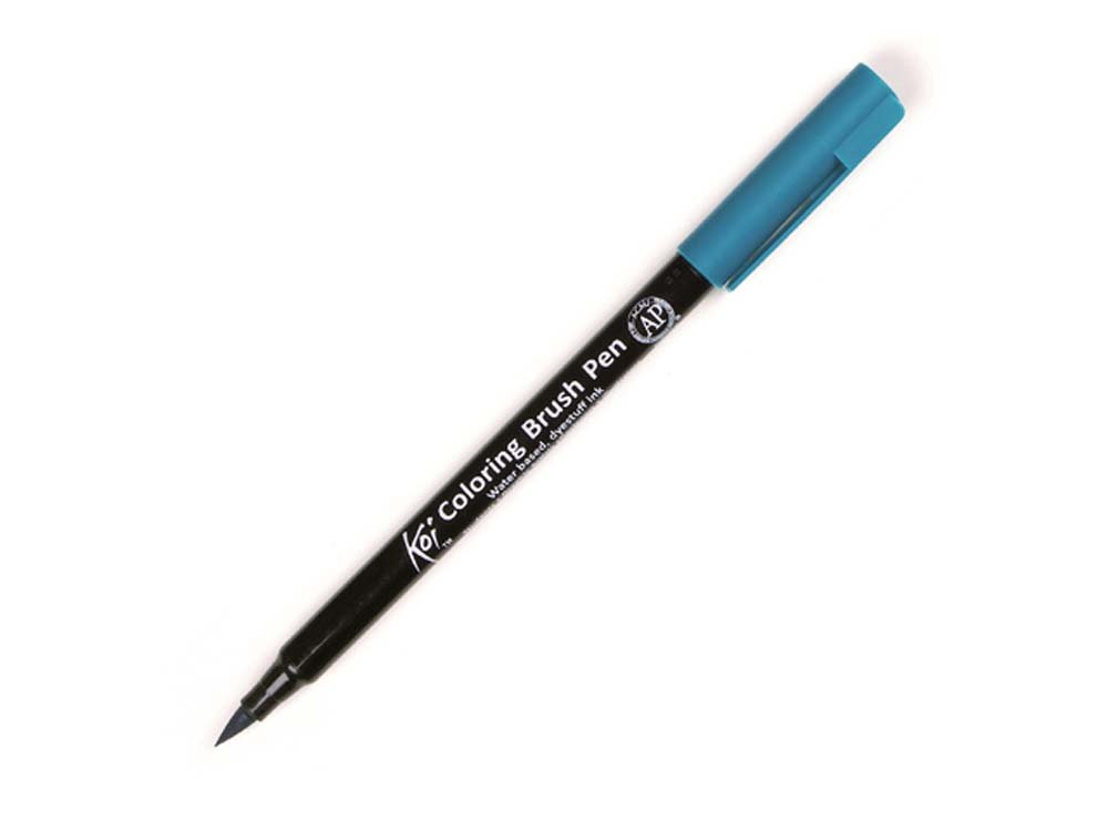 Koi Color Brush - Viridian - Fiberpenne, Penne, Penne, kridt & tusch