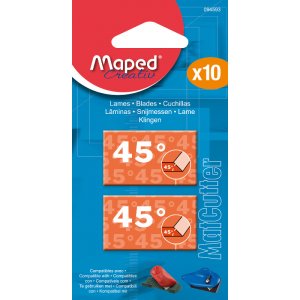 Knivblad - Maped - 10 blad fr 45 skraren 172050