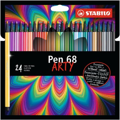 Fiberpennor Pen 68 Arty - 24-pack