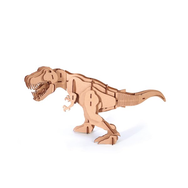 3D-pussel i tr� - Tyrannosaurus, 49 delar