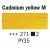 Van Gogh Oliemaling 40 ml - Cadmium medium gul