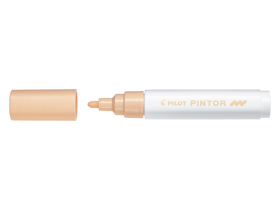 Fiberpen Pilot Pintor - Medium - Lysorange - Fiberpenne, Penne, Penne, kridt & tusch