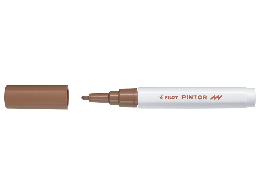 FiberPen Pilot Pintor - (Fin) - Brun - Fiberpenne, Penne, Penne, kridt & tusch
