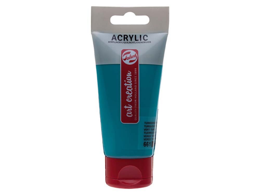 Akrylmaling Art Creation 75 ml - Turquoise Green - Akrylfarver, Kunstnerfarver