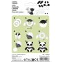 Gör-det-själv-kit för pompom panda Gör-det-själv-kit för pompom panda