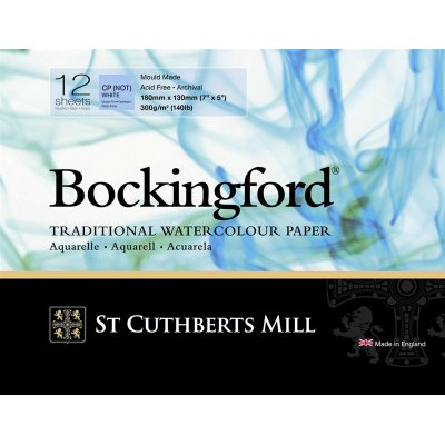 Akvarellblokk Bockingford 300 G - Kaldpresset