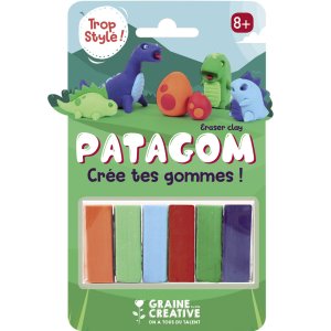 Modelleringslera Patagom 6-pack, 25 g Modelleringslera Patagom 6-pack, 25 g