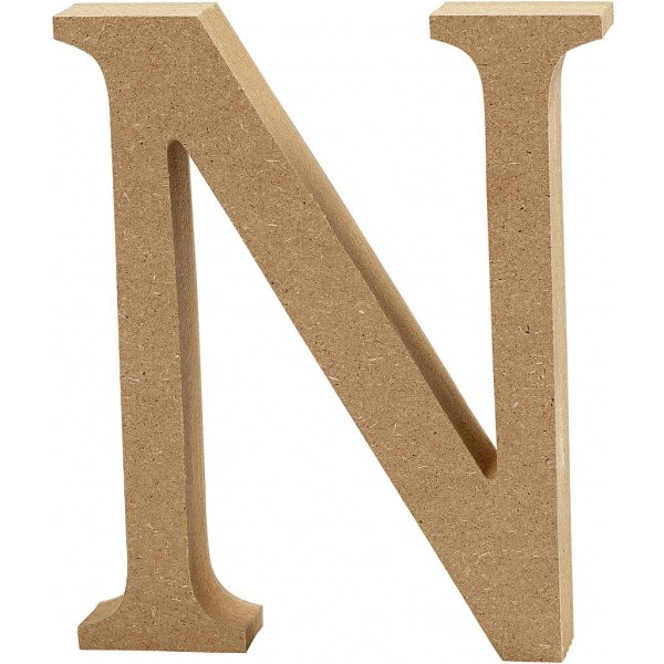 Bokstav - 8 x 1,5 cm - N Bokstav - 8 x 1,5 cm - N